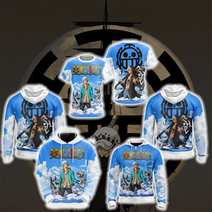 One Piece Trafalgar Law New Unisex 3D T-shirt