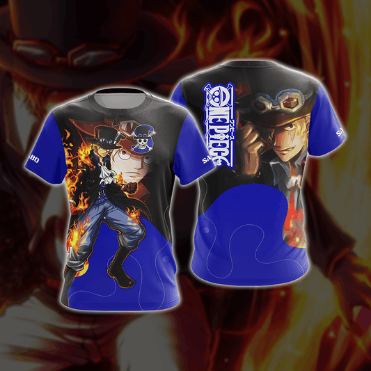 One Piece Sabo New Look Unisex 3D T-shirt