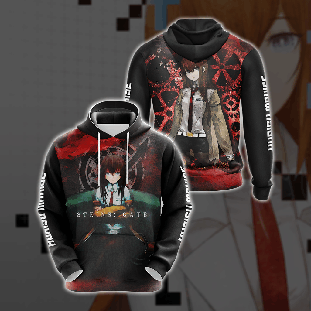 Steins;Gate Makise Kurisu New Style 3D Hoodie