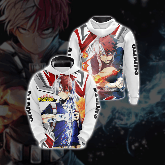 My Hero Academia - Todoroki Shouto New Unisex 3D Hoodie