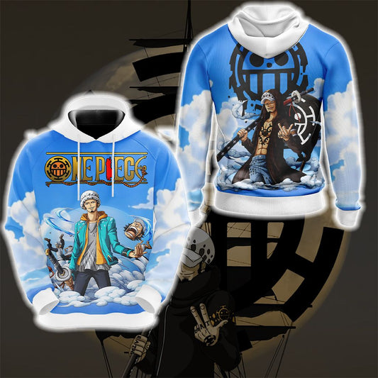 One Piece Trafalgar Law New Unisex 3D Hoodie