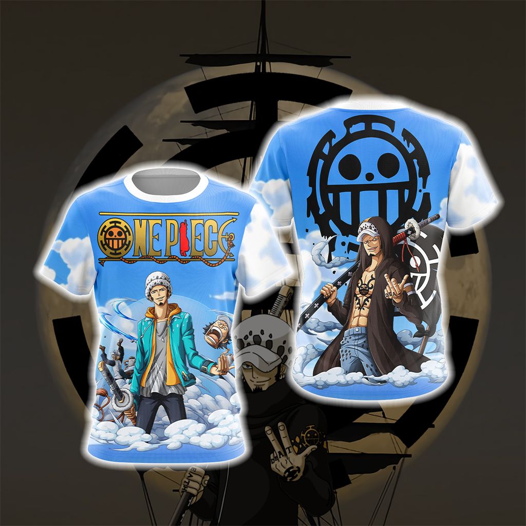 One Piece Trafalgar Law New Unisex 3D T-shirt T-shirt