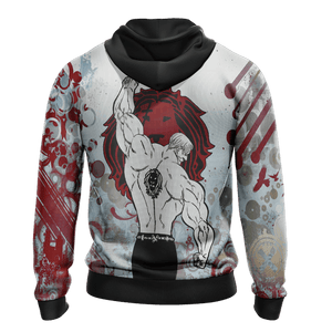 The Seven Deadly Sins Escanor New Zip Up Hoodie