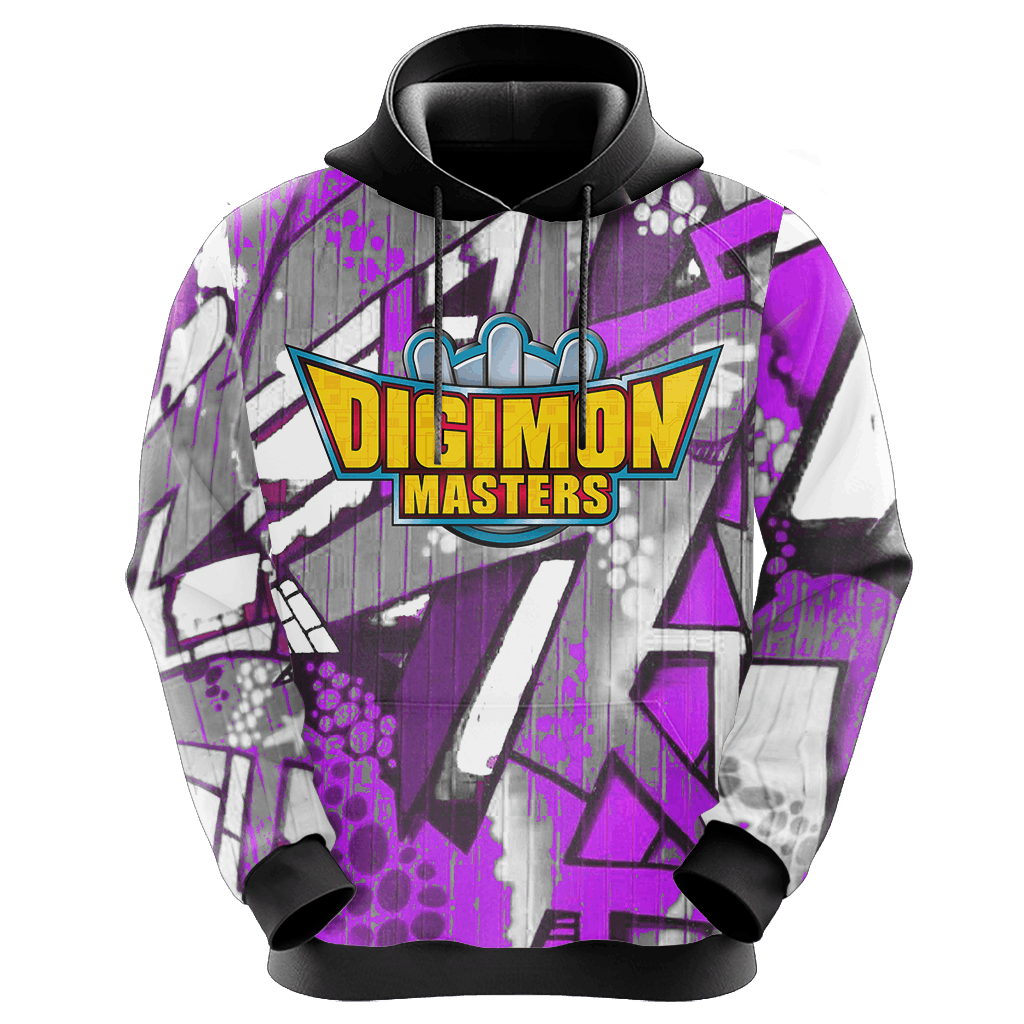 Digimon Master Reliability Unisex 3D Hoodie