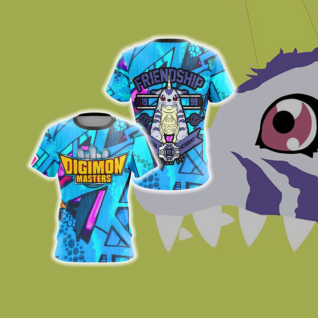 Digimon Master Friendship Unisex 3D T-shirt T-shirt