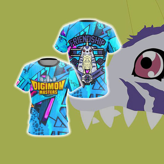 Digimon Master Friendship Unisex 3D T-shirt