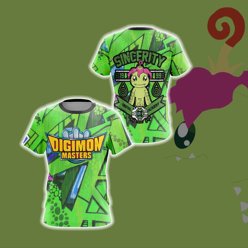 Digimon Master Sincerity Unisex 3D T-shirt T-shirt