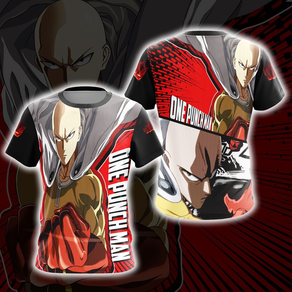 One Punch Man Saitama New Look Unisex 3D T-shirt