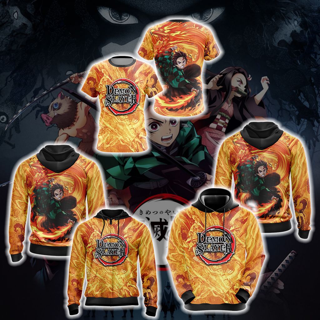 Demon Slayer Unisex 3D T-shirt