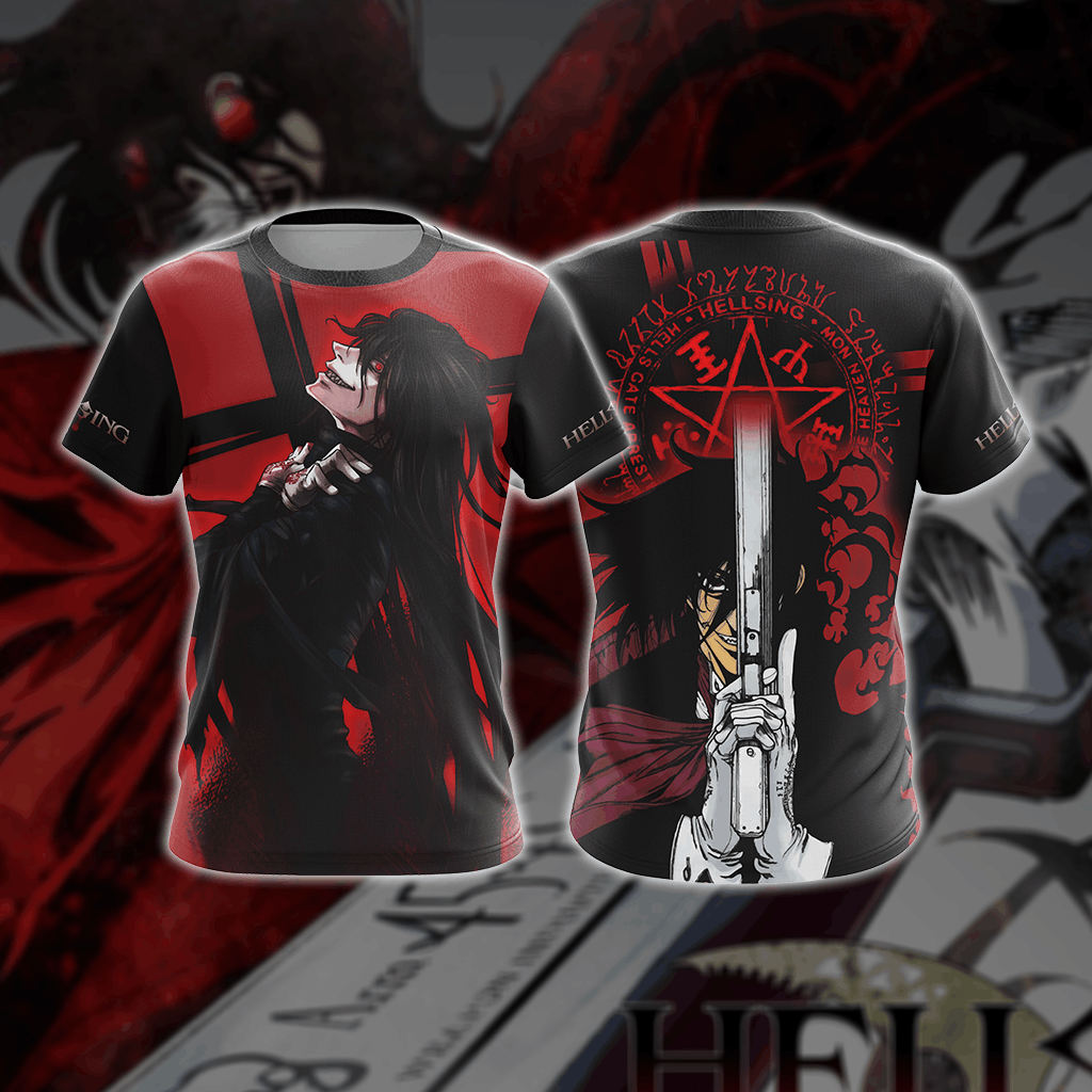 Hellsing Unisex 3D T-shirt T-shirt