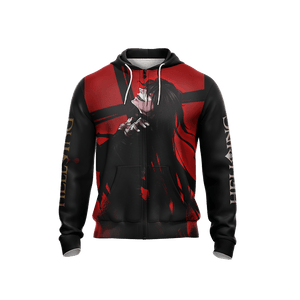 Hellsing Unisex Zip Up Hoodie