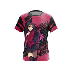 Fate/Stay Night - Unlimited Blade Works Rin Tohsaka 3D T-shirt