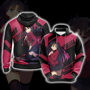 Fate/Stay Night - Unlimited Blade Works Rin Tohsaka 3D Hoodie