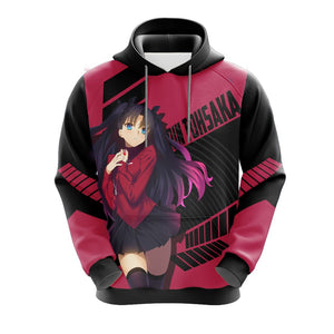 Fate/Stay Night - Unlimited Blade Works Rin Tohsaka 3D Hoodie