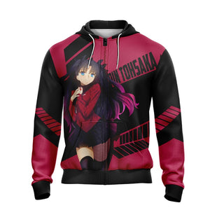 Fate/stay night - Unlimited Blade Works Rin Tohsaka Unisex Zip Up Hoodie