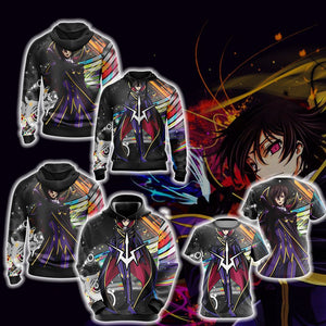 Code Geass Lamperouge Lelouch New Unisex 3D Hoodie