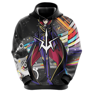 Code Geass Lamperouge Lelouch New Unisex 3D Hoodie