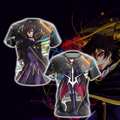 Code Geass Lamperouge Lelouch New Unisex 3D T-shirt T-shirt