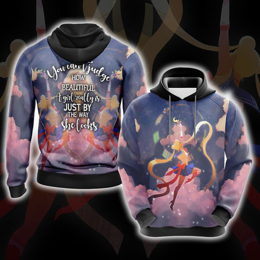 Sailor Moon New Version 2 Unisex 3D Hoodie