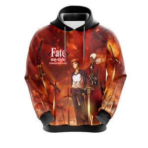 Fate/Stay Night - Unlimited Blade Works 3D Hoodie