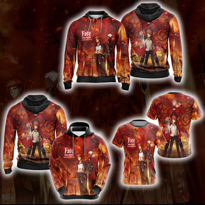 Fate/Stay Night - Unlimited Blade Works 3D Hoodie