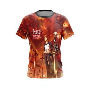 Fate/Stay Night - Unlimited Blade Works 3D T-shirt