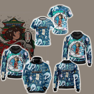 Spirited Away New Style Unisex 3D T-shirt