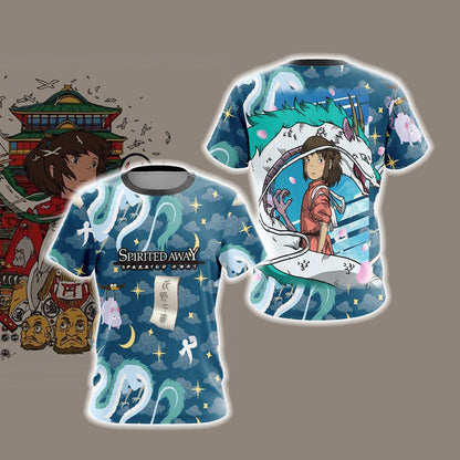 Spirited Away New Style Unisex 3D T-shirt T-shirt