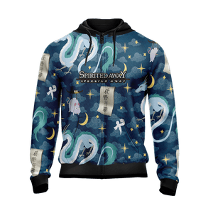 Spirited Away New Style Unisex Zip Up Hoodie