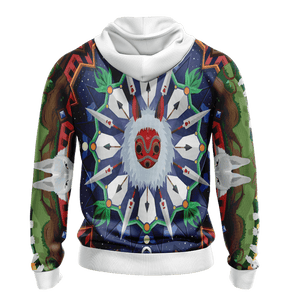 Princess Mononoke New Style Unisex Zip Up Hoodie