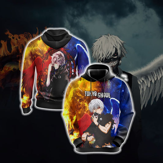 Tokyo Ghoul - Kaneki Ken New Style Unisex 3D Hoodie