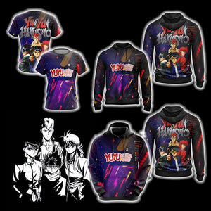 Yu Yu Hakusho New Version 2 Unisex 3D Hoodie