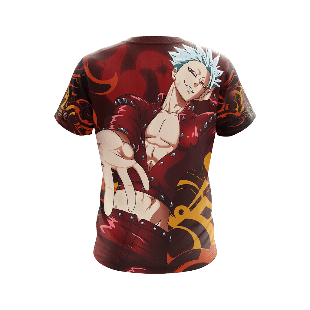 The Seven Deadly Sins Ban Sin Of Greed 3D T-shirt - WackyTee