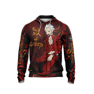 The Seven Deadly Sins Ban Sin Of Greed Zip Up Hoodie