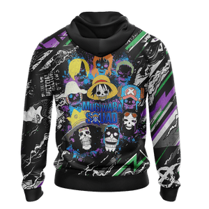 One Piece x Suicide Squad Unisex 3D Hoodie