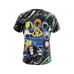One Piece x Suicide Squad Unisex 3D T-shirt