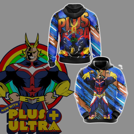 My Hero Academia - Plus Ultra Unisex 3D Hoodie