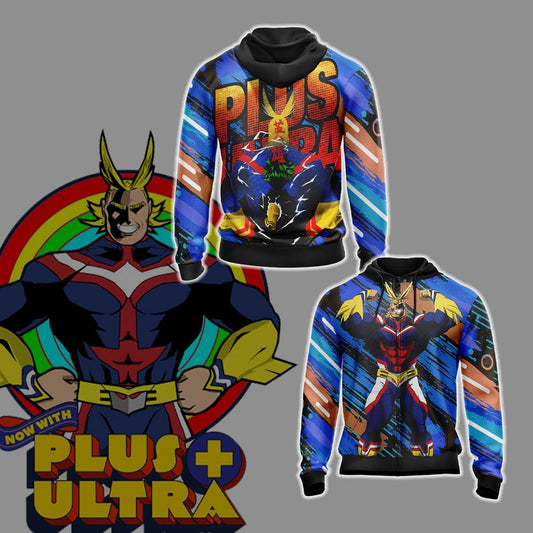 My Hero Academia - Plus Ultra Unisex Zip Up Hoodie