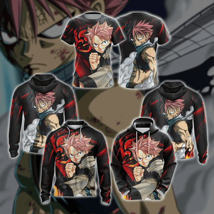 Fairy Tail - Natsu Dragneel Version 2020 Unisex 3D T-shirt