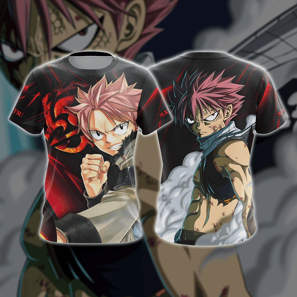 Fairy Tail - Natsu Dragneel Version 2020 Unisex 3D T-shirt T-shirt