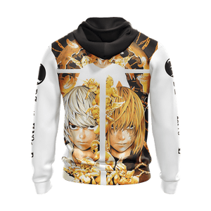 Death Note - Mello Near Light Yagami Unisex Zip Up Hoodie