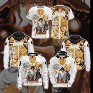 Death Note - Mello Near Light Yagami Unisex Zip Up Hoodie