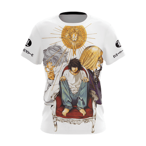 Death Note - Mello Near Light Yagami Unisex 3D T-shirt