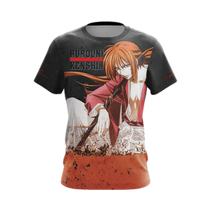 Rurouni Kenshin Unisex 3D T-shirt