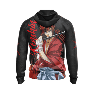 Rurouni Kenshin Unisex 3D Hoodie