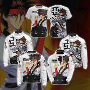 Rurouni Kenshin - Sagara Sanosuke Unisex 3D Hoodie