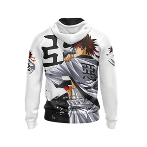 Rurouni Kenshin - Sagara Sanosuke Unisex 3D Hoodie