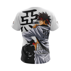 Rurouni Kenshin - Sagara Sanosuke Unisex 3D T-shirt