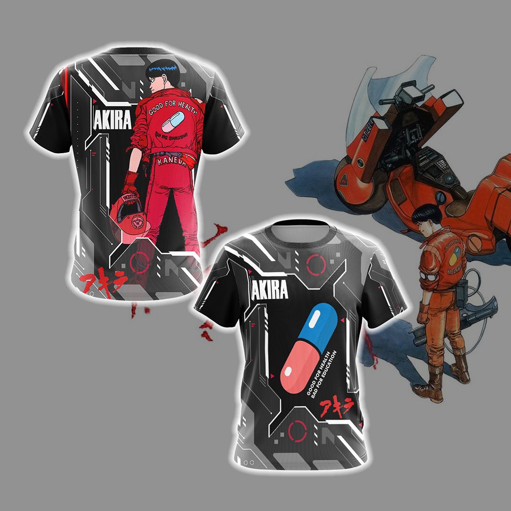 Akira New Unisex 3D T-shirt T-shirt