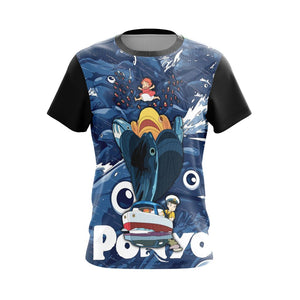 Ponyo New Look Unisex 3D T-shirt